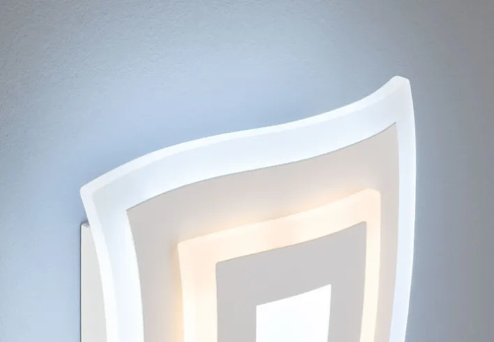 FISCHER & HONSEL LED Wandleuchte GORDEN weiß