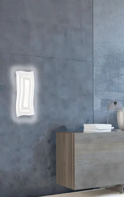 FISCHER & HONSEL LED Wandleuchte GORDEN weiß