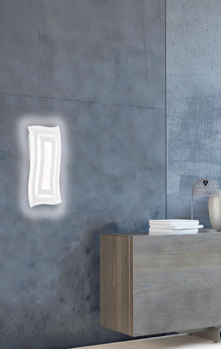 FISCHER & HONSEL LED Wandleuchte GORDEN weiß