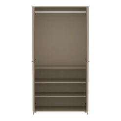 FLEXA Kinder-Drehtürenschrank SAGA braun