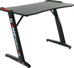 Gaming Tisch GAME ROCKER 110 x 60 cm schwarz