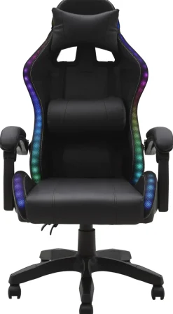 Gaming-Stuhl LED-NEW schwarz