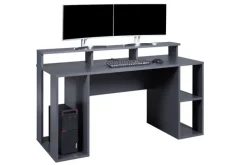 Gaming-Tisch LIAM 160 x 91 cm Anthrazit