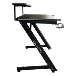 Gaming-Tisch MINECRAFT 120 cm schwarz/ grau