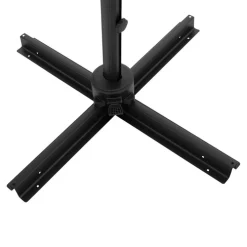 Garden FLAIR Ampelschirm NORMA 2-teilig 230 x 230 cm anthrazit