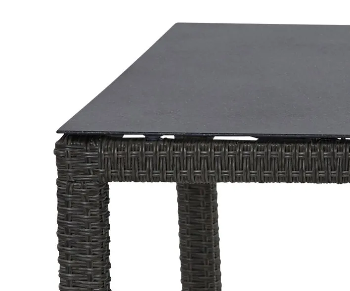 Garden FLAIR Dining Gartentisch LIANA 180 x 90 cm graumix