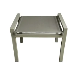 Garden FLAIR Fußhocker Outdoor LANA taupe /grau