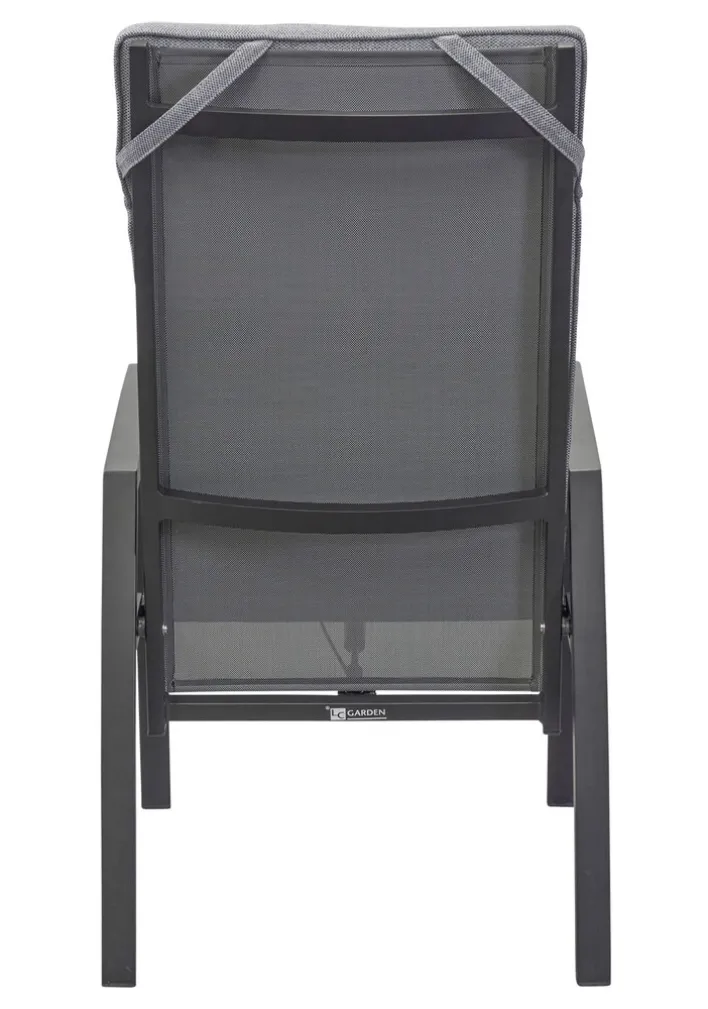 Garden FLAIR Garten Positionsstuhl LENNOX 2er Set grau