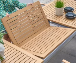 Garden FLAIR Gartentisch SALZBURG 214-300 x 100 cm