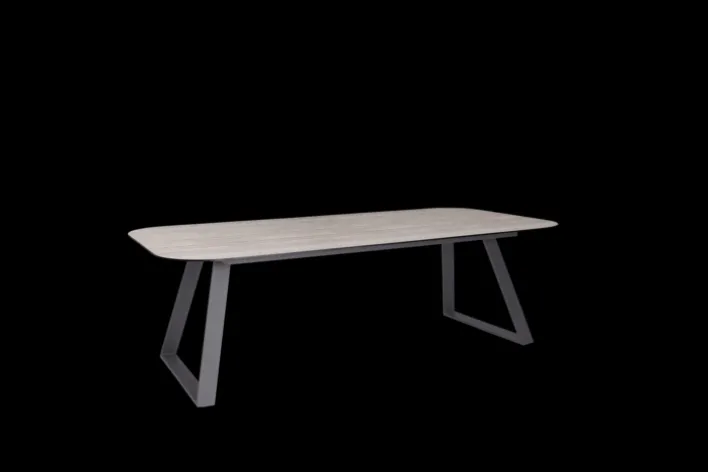 Garden FLAIR Gartentisch RUAN 240 x 120 cm anthrazit /grau