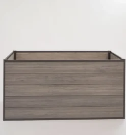 Garden FLAIR Hochbeet RUTH 240 x 80 cm anthrazit