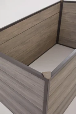 Garden FLAIR Hochbeet RUTH 240 x 80 cm anthrazit