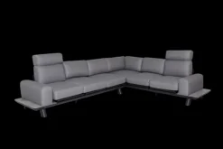 Garden FLAIR Living Gartenlounge RUNE 3-tlg schwarz /grau