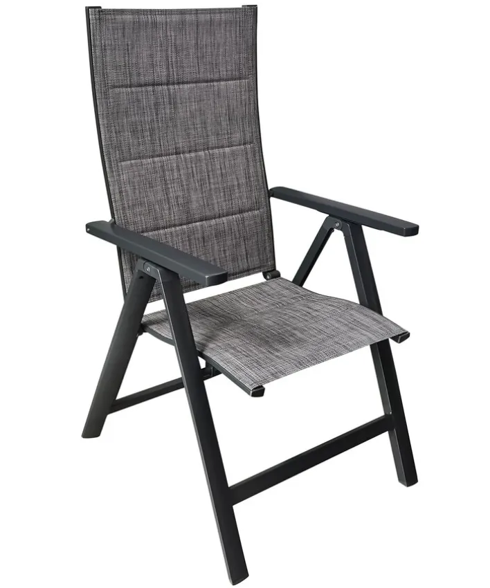 Garden FLAIR Positionsstuhl Garten RON anthrazit /mixgrau