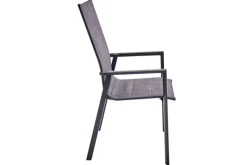 Garden FLAIR Stapelstuhl Garten RON XXL anthrazit /mixgrau