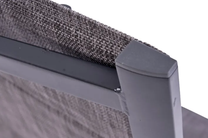 Garden FLAIR Stapelstuhl Garten RON XXL anthrazit /mixgrau