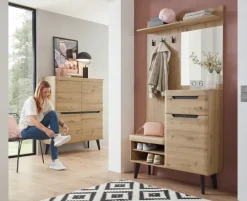 Garderobe TORGE Artisan Eiche