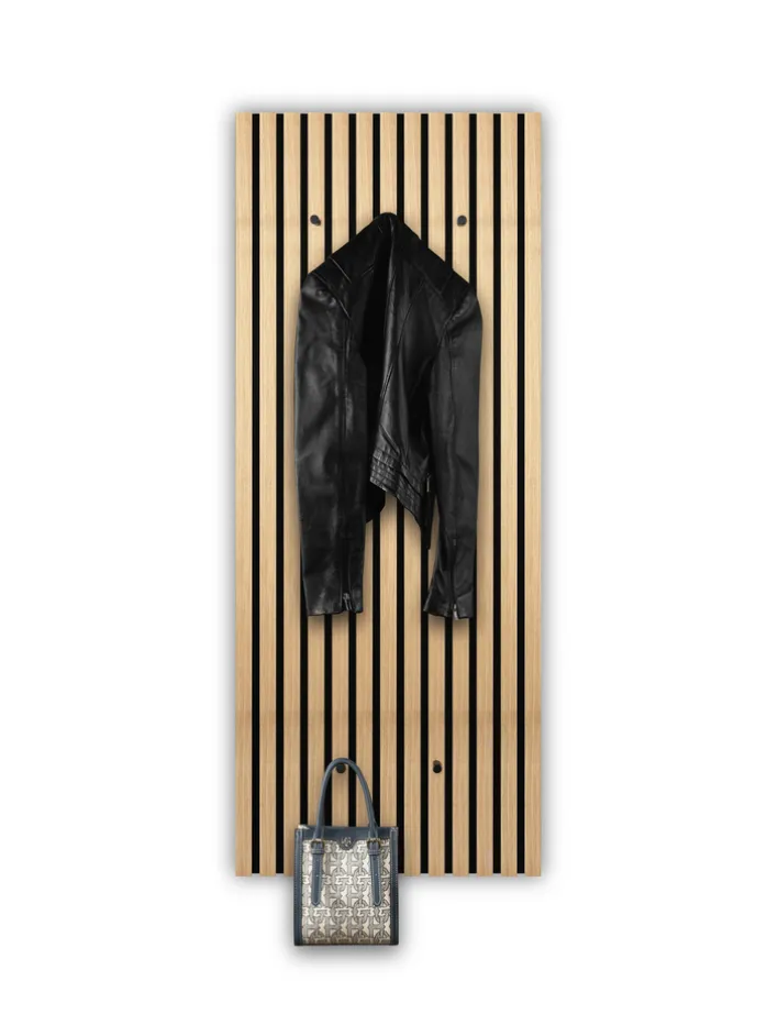 Garderobenleiste GRACE 50 x 125 cm braun