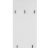 Garderobenpaneel VERONA 40 x 170 cm weiß Lack Dekor