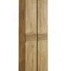 Garderobenschrank SORRENT 60 x 200 cm astige Eiche massiv, naturbelassen geölt