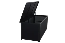 Garten Auflagenbox GRADINA M 135 x 75 cm schwarz
