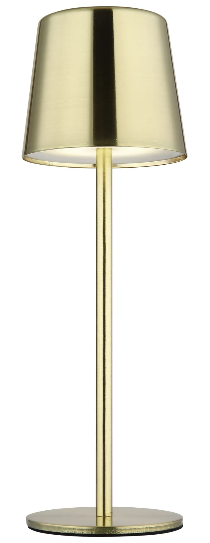 GLOBO Akku LED Tischlampe VANCOUVER goldfarbig