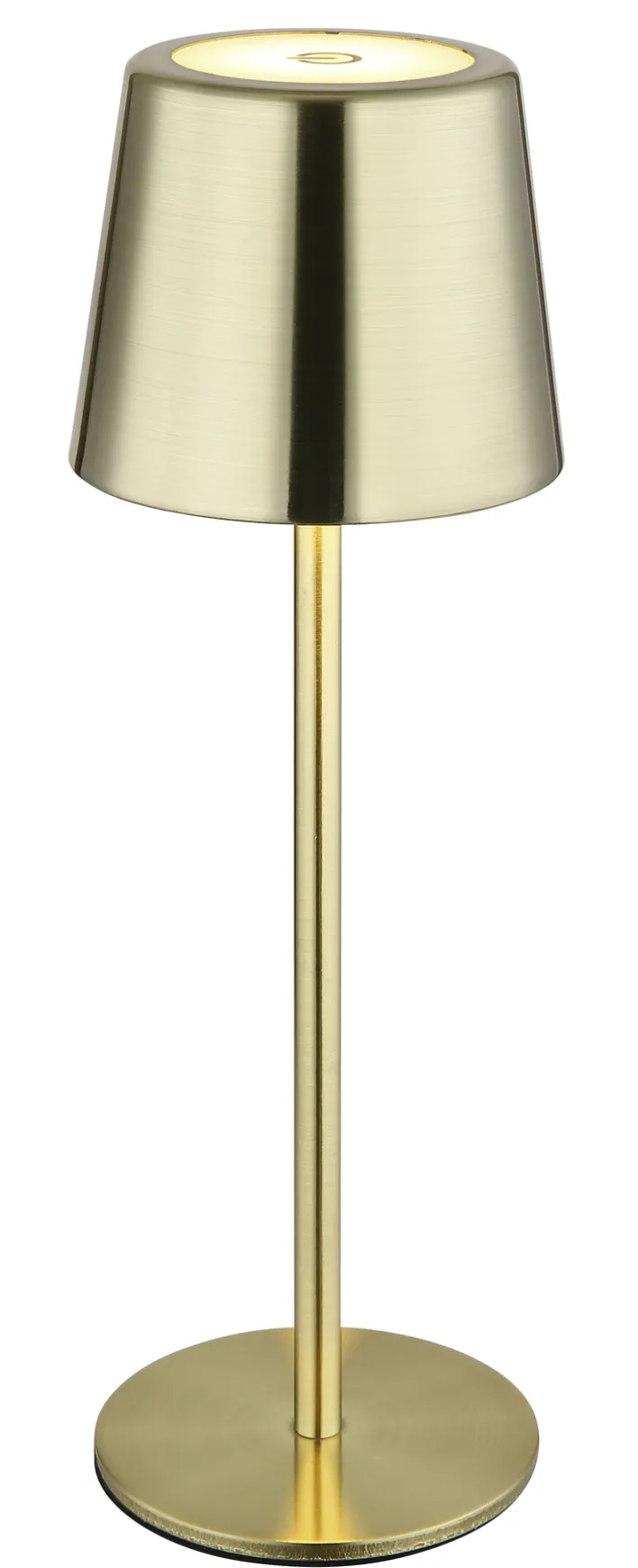 GLOBO Akku LED Tischlampe VANCOUVER goldfarbig