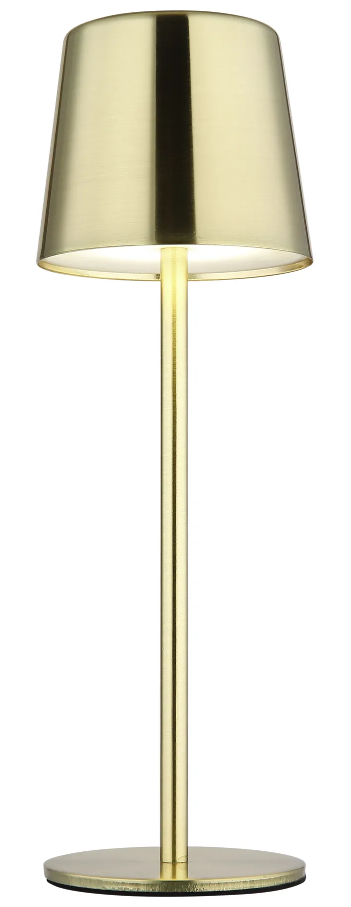 GLOBO Akku LED Tischlampe VANCOUVER goldfarbig