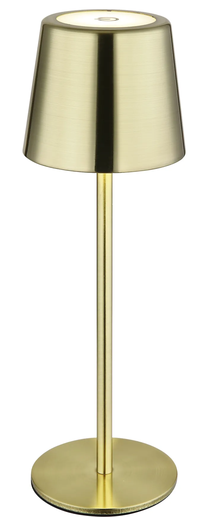 GLOBO Akku LED Tischlampe VANCOUVER goldfarbig