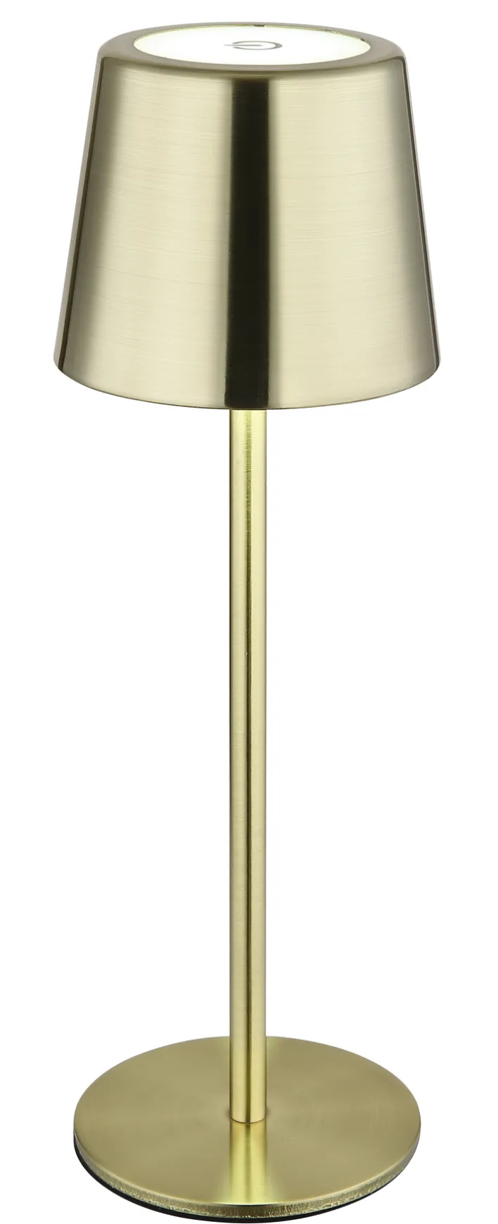 GLOBO Akku LED Tischlampe VANCOUVER goldfarbig