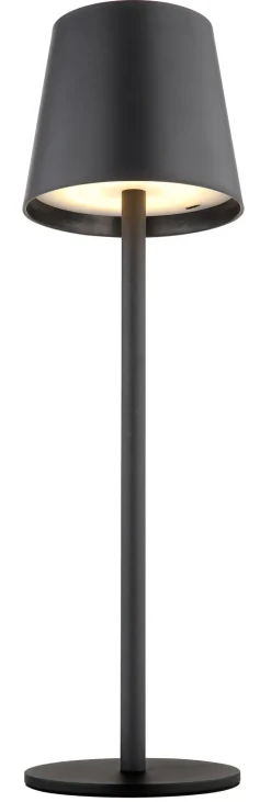 GLOBO Akku LED Tischlampe VANNIE schwarz