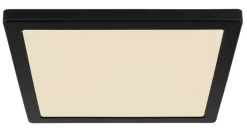 GLOBO LED Deckenlampe LASSE 29 x 29 cm schwarz