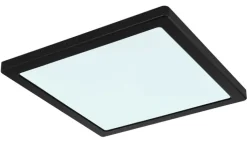 GLOBO LED Deckenlampe LASSE 29 x 29 cm schwarz