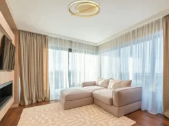 GLOBO LED Deckenlampe REBALL 37 cm goldfarbig