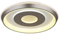 GLOBO LED Deckenlampe WILLIAMSON 49 cm champagnerfarbig