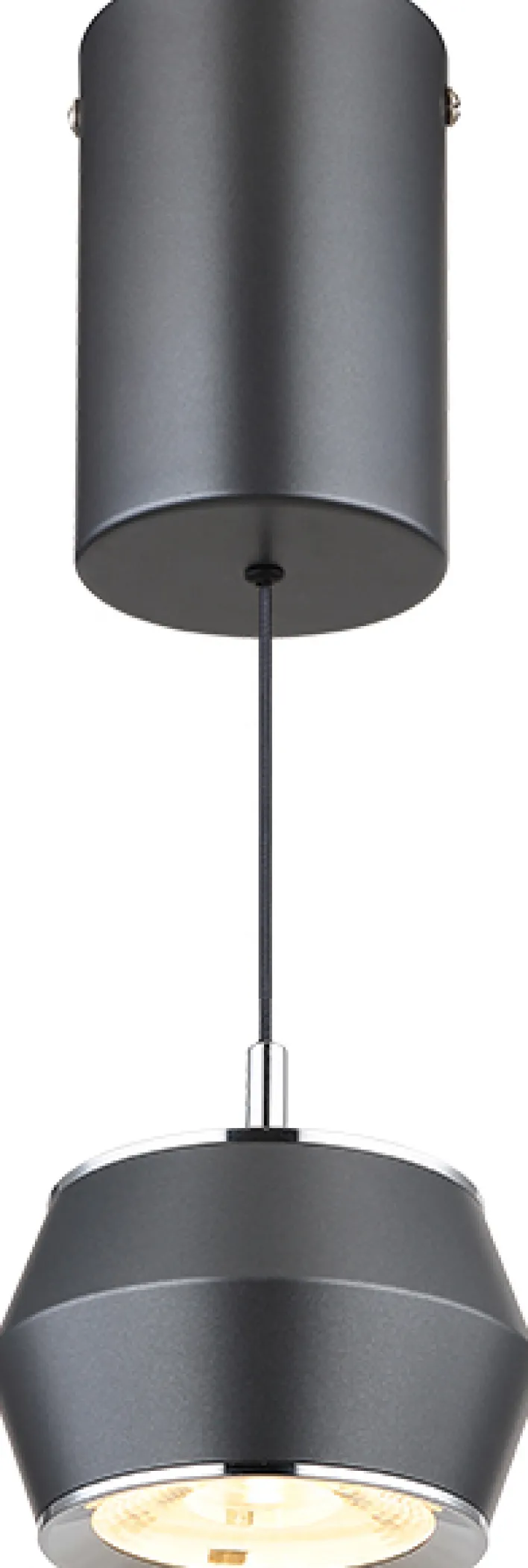 GLOBO LED Pendeleuchte MARTHY 10 cm grau