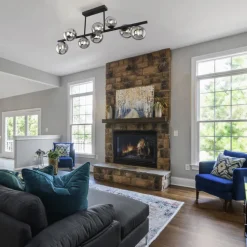 GLOBO LED Retrofit Deckenlampe RIHA 30 x 86 cm