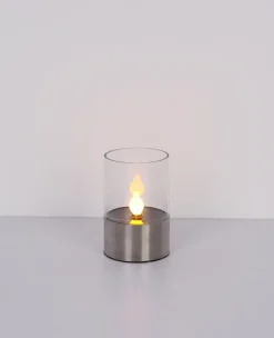 GLOBO LED Solarlampe MAD Edelstahl