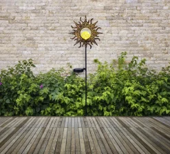 GLOBO LED Solarlampe Sonne NATALIA 81 cm