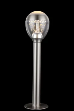 GLOBO LED Wegeleuchte CALLISTO 59 cm Edelstahl