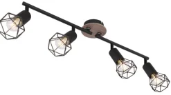 GLOBO Retrofit Deckenlampe XARA I 4 Spots