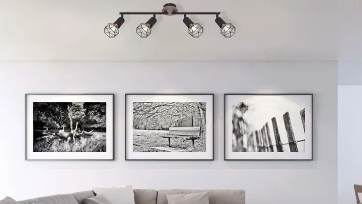 GLOBO Retrofit Deckenlampe XARA I 4 Spots