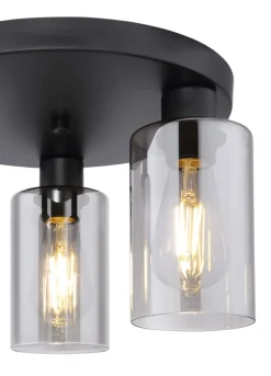 GLOBO Retrofit Deckenlampe HADERA 34 cm