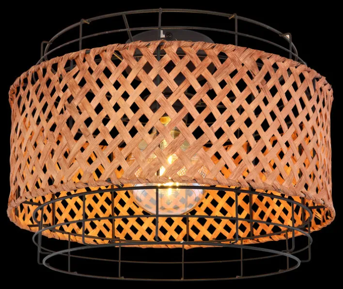 GLOBO Retrofit Deckenlampe GINA 35 cm