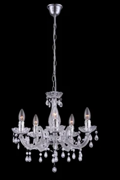 GLOBO Retrofit Kronleuchter CUIMBRA II 44 cm klar