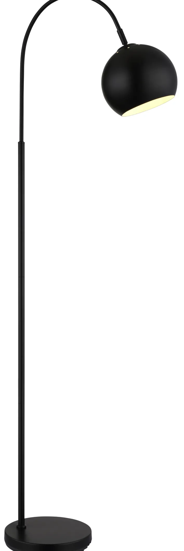 GLOBO Retrofit Stehlampe BENNO 150cm schwarz