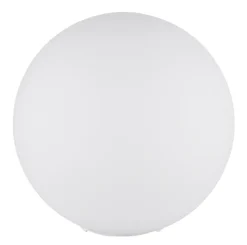 GLOBO Retrofit Tischlampe BALLA 25 cm Opalglas