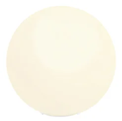 GLOBO Retrofit Tischlampe BALLA 25 cm Opalglas