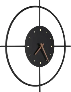 GLOBO Wanduhr SUSSY III 50 cm mit Licht