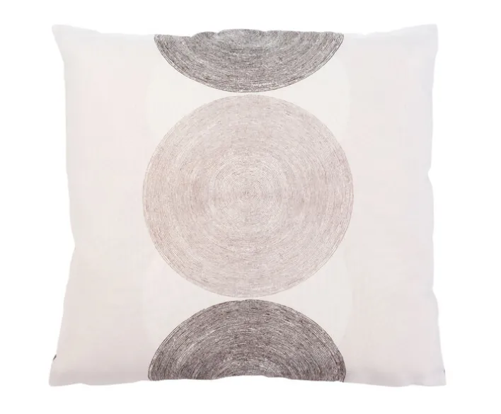 GÖZZE Kissenhülle SORENTO 50 x 50 cm braun/grau